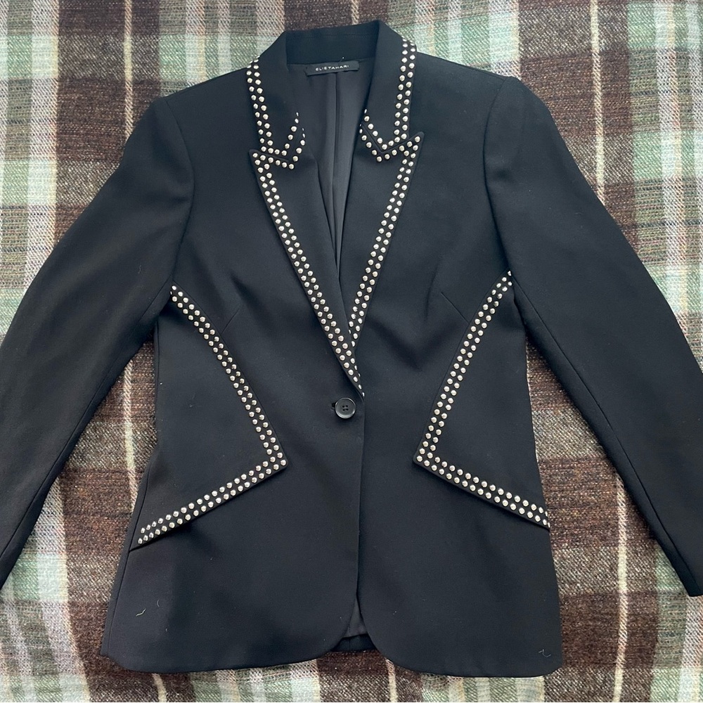 NWT Elie Tahari Black Blazer - Women’s Size 6